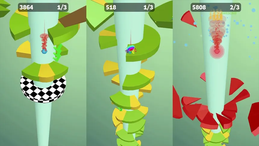 Скриншот 4 к игре Helix Jump
