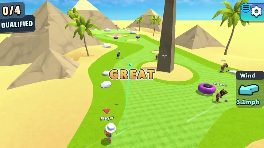 Скриншот 1 к игре Golf Guys