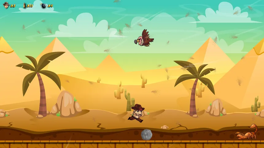 Скриншот 2 к игре RISKY CHRONICLES and the curse of destiny