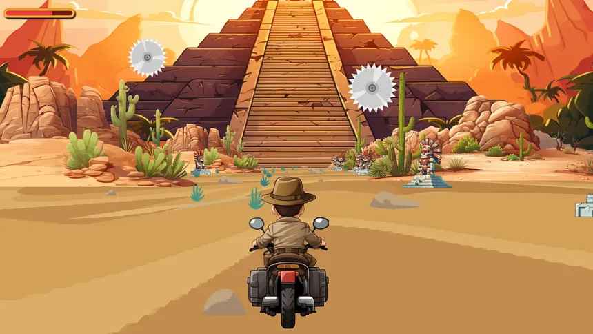 Скриншот 3 к игре RISKY CHRONICLES and the curse of destiny