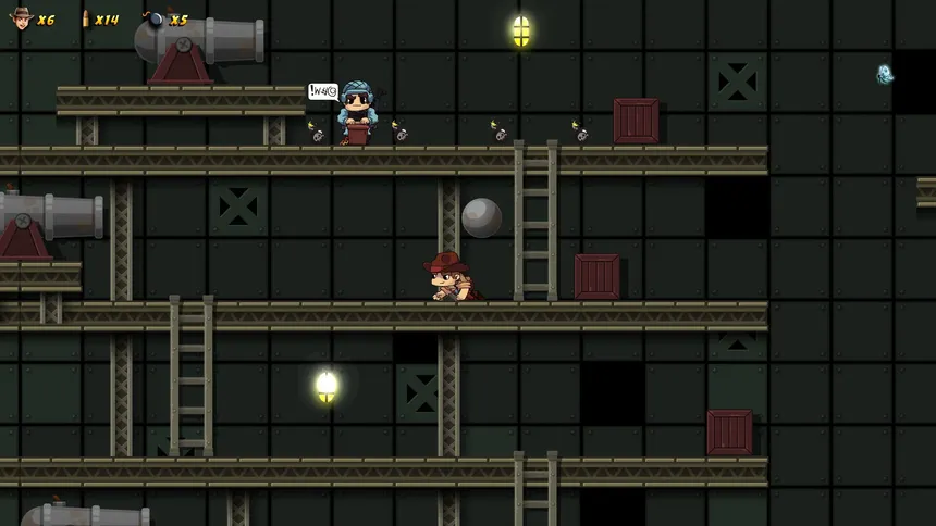 Скриншот 6 к игре RISKY CHRONICLES and the curse of destiny