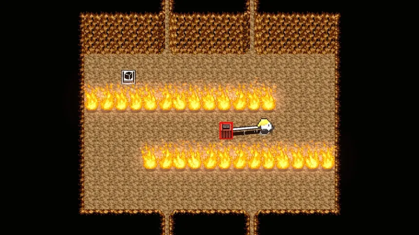 Скриншот 2 к игре Rope-Kun Adventure