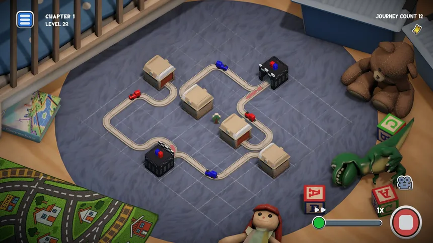 Скриншот 3 к игре Teeny Tiny Trains