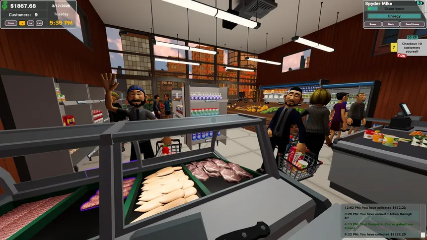 Скриншот 2 к игре Grocery Store Tycoon