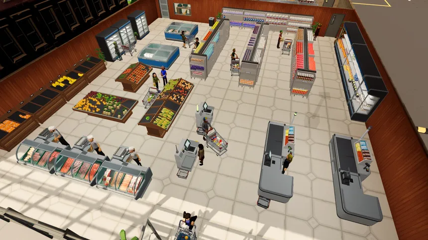 Скриншот 5 к игре Grocery Store Tycoon