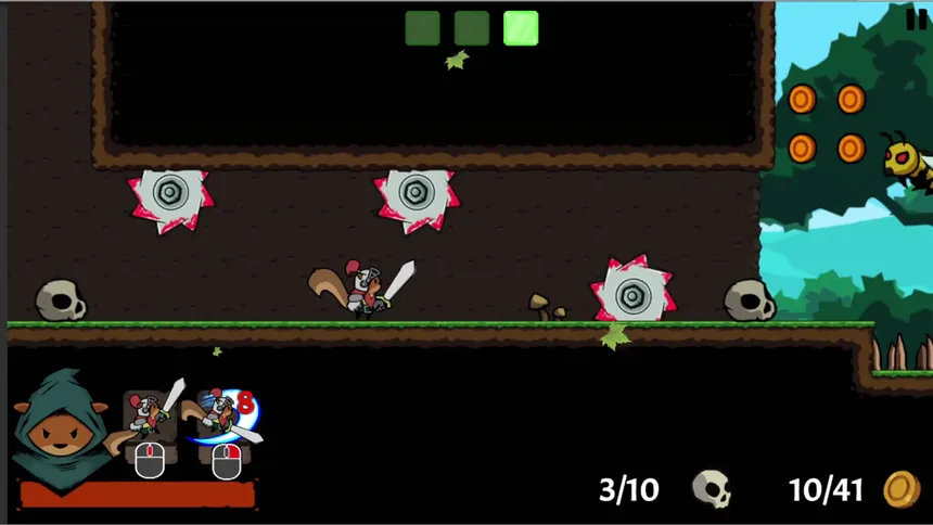 Скриншот 3 к игре Squirrel Knight
