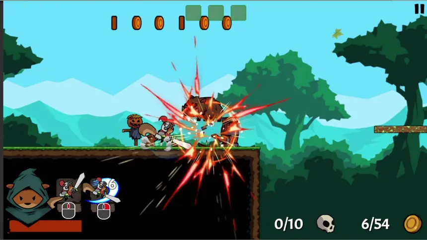 Скриншот 4 к игре Squirrel Knight