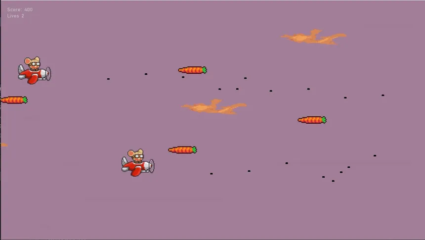 Скриншот 2 к игре The Adventures of Emoji 4: Fly High Mouse Remastered