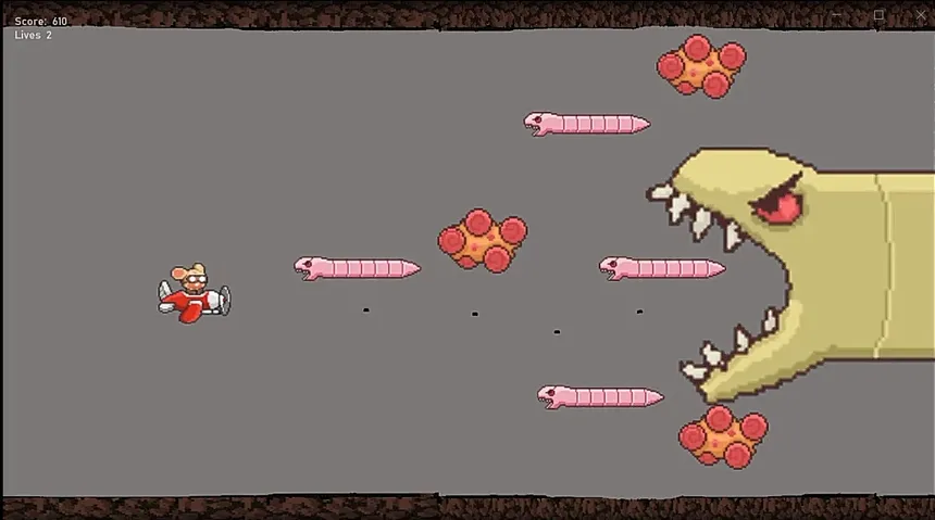 Скриншот 4 к игре The Adventures of Emoji 4: Fly High Mouse Remastered