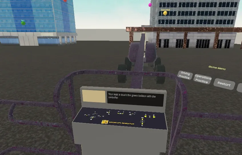 Скриншот 1 к игре Boom Lift Operator