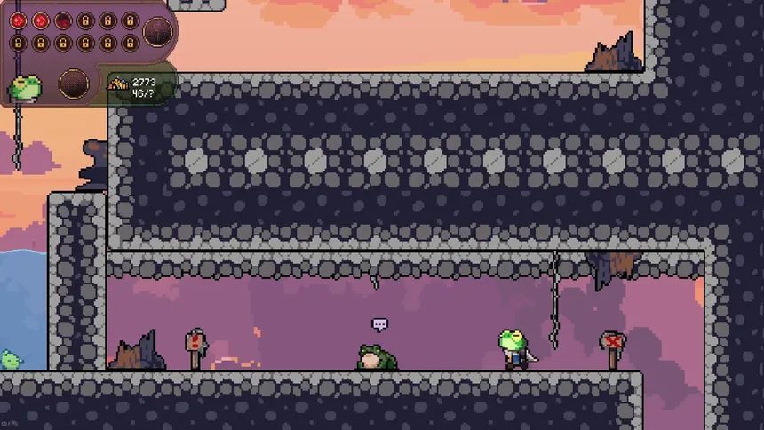 Скриншот 3 к игре Frogbound: the Legend of Sir Hopper