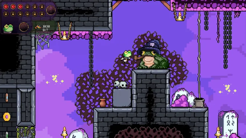 Скриншот 4 к игре Frogbound: the Legend of Sir Hopper