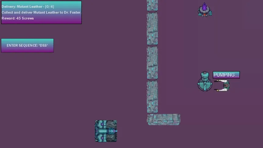 Скриншот 2 к игре Vice Grill: Synthwave Survival