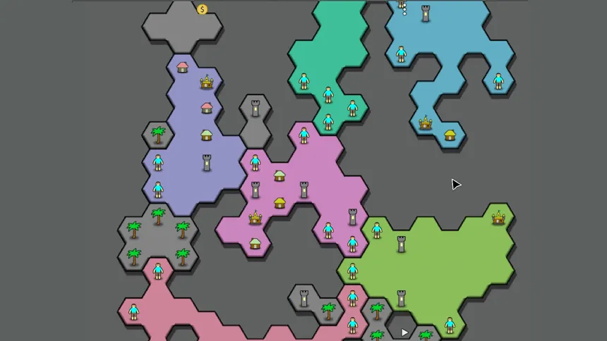 Скриншот 1 к игре Antiyoy
