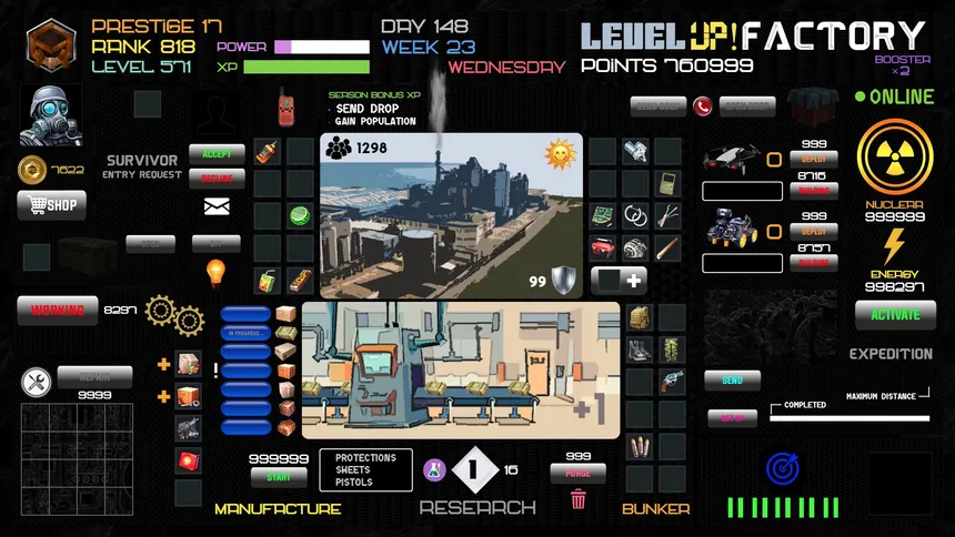 Скриншот 3 к игре Level UP! Factory