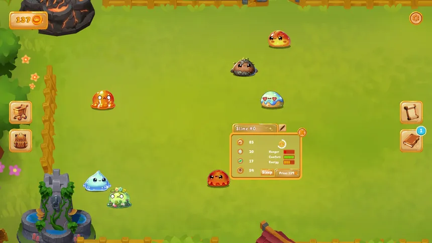 Скриншот 2 к игре Slime Farm
