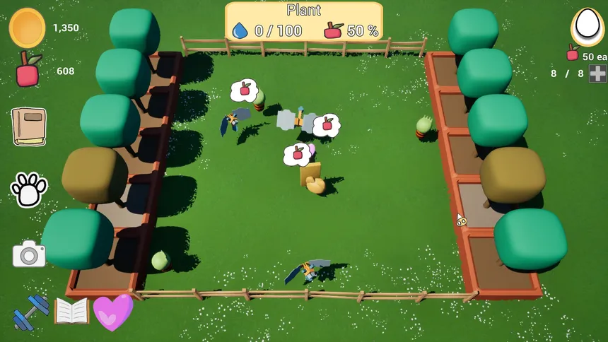 Скриншот 3 к игре Wandering Pet Garden