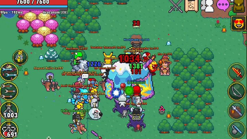 Скриншот 7 к игре World of Solaria 2D MMORPG