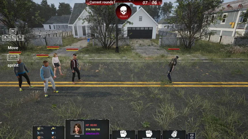 Скриншот 1 к игре Zombieland: Survivors