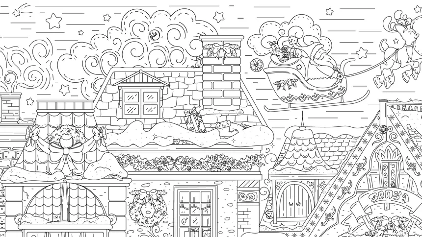Скриншот 1 к игре Travellin Cats in Christmas