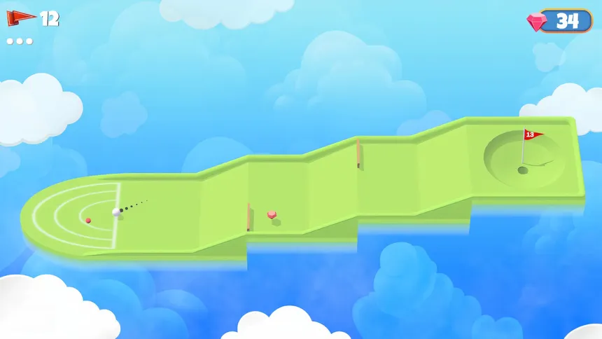 Скриншот 2 к игре Pocket Mini Golf