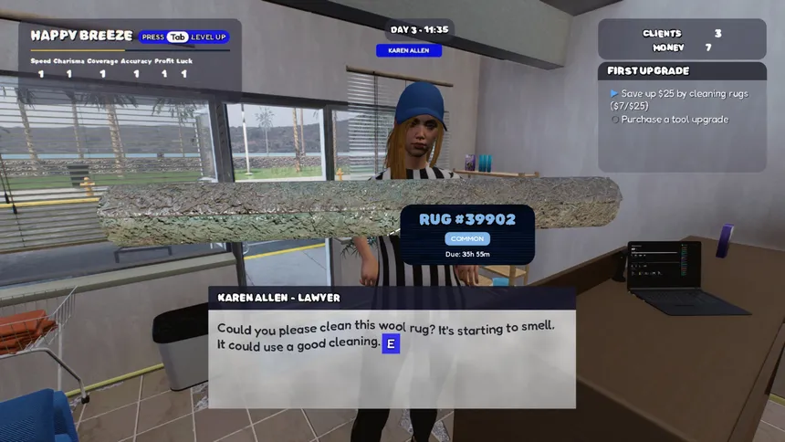 Скриншот 5 к игре Rug Cleaning Simulator
