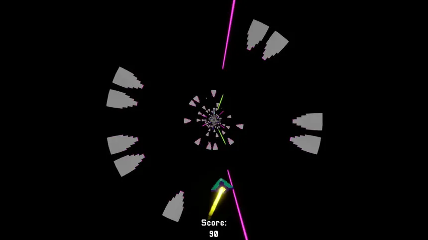 Скриншот 1 к игре Neon Flight