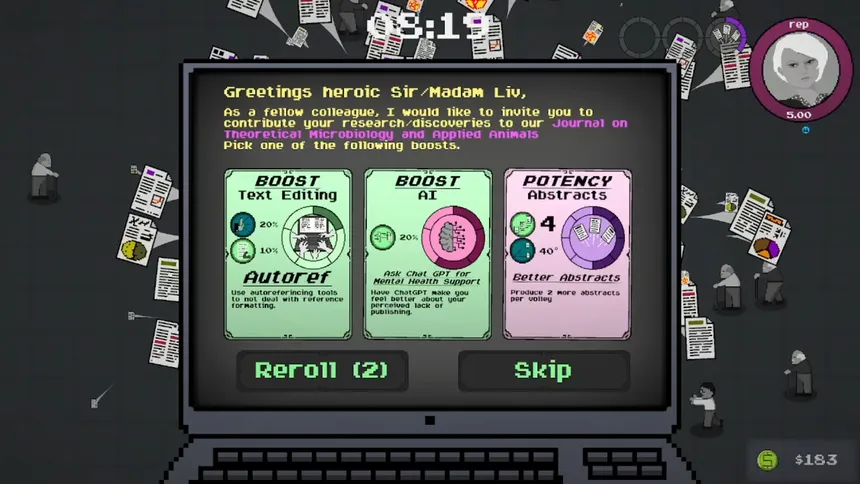 Скриншот 2 к игре Publish or Perish