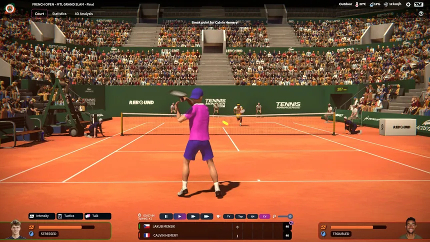 Скриншот 2 к игре Tennis Manager 2024