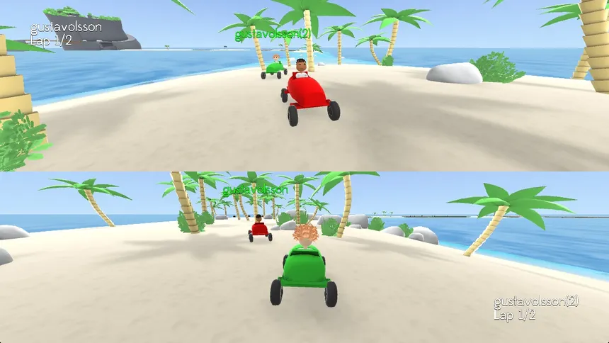 Скриншот 1 к игре Seaside Racing
