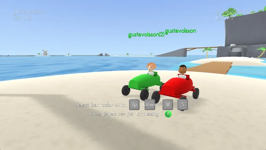 Скриншот 2 к игре Seaside Racing