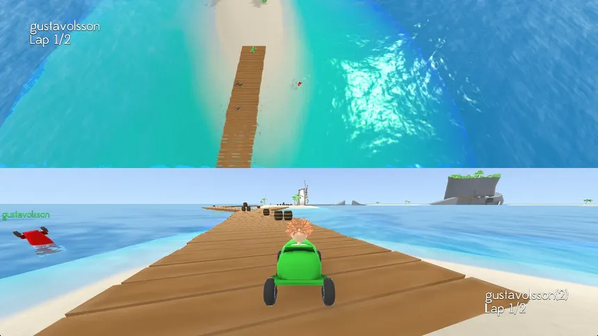 Скриншот 4 к игре Seaside Racing