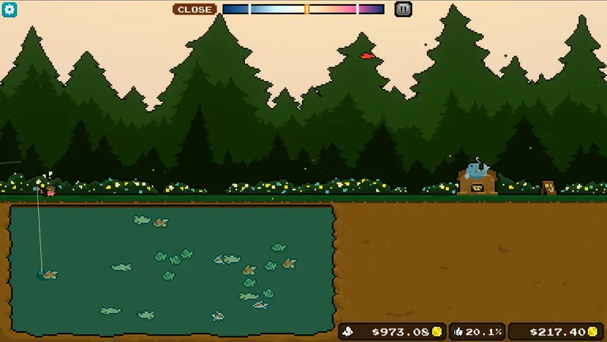 Скриншот 2 к игре Pocket Idler: Fishing Pond