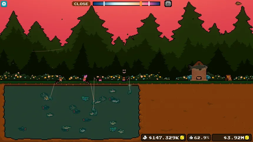 Скриншот 3 к игре Pocket Idler: Fishing Pond