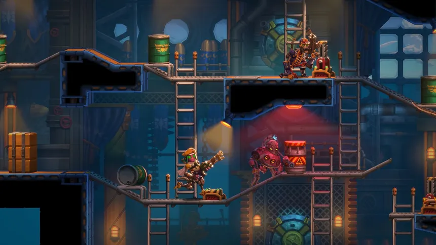 Скриншот 1 к игре SteamWorld Heist II