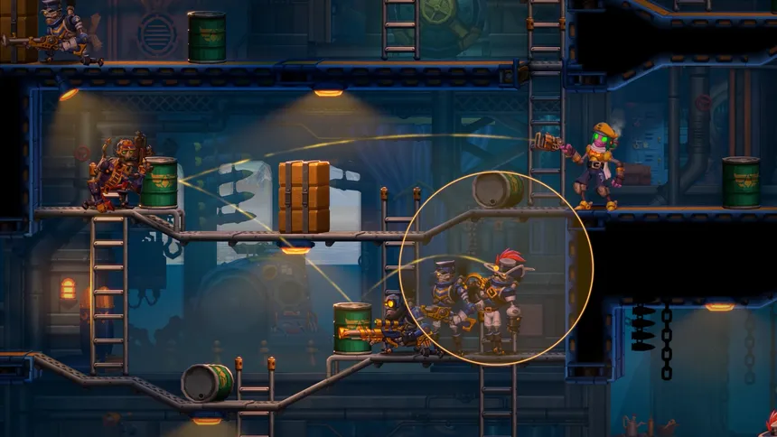 Скриншот 2 к игре SteamWorld Heist II