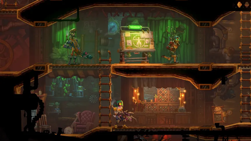 Скриншот 4 к игре SteamWorld Heist II
