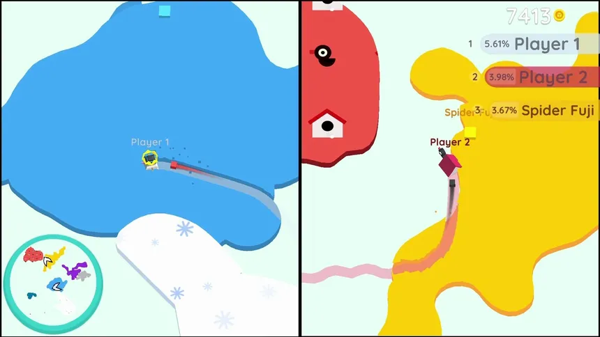 Скриншот 3 к игре Paper io 2