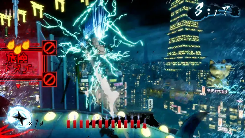 Скриншот 1 к игре NINJA SLAYER NEO-SAITAMA IN FLAMES(ニンジャスレイヤー ネオサイタマ炎上)