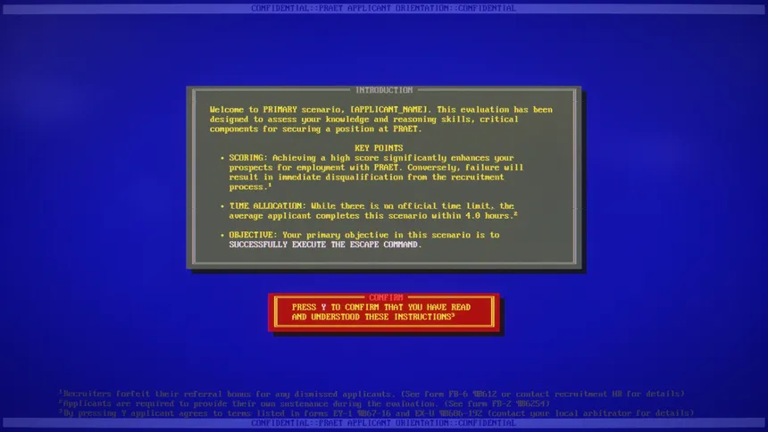 Скриншот 1 к игре Terminal ESC