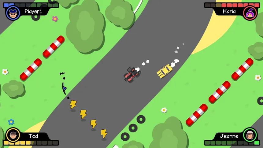 Скриншот 1 к игре Mini Micro Racing