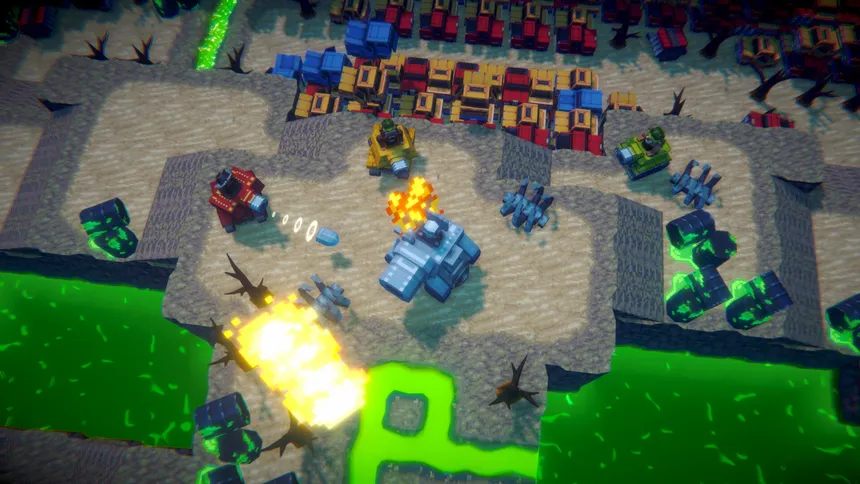 Скриншот 3 к игре BattleTanks - Animal Wars