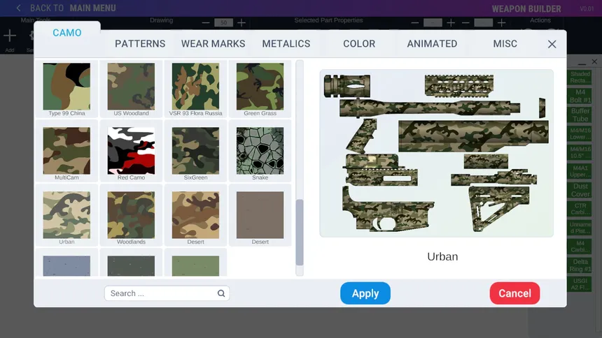 Скриншот 5 к игре Weapon Builder