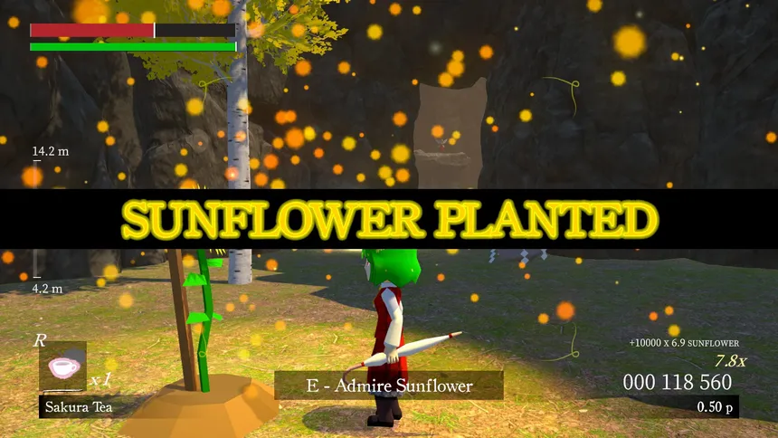Скриншот 3 к игре Touhou ~ Dreams of a Sunflower