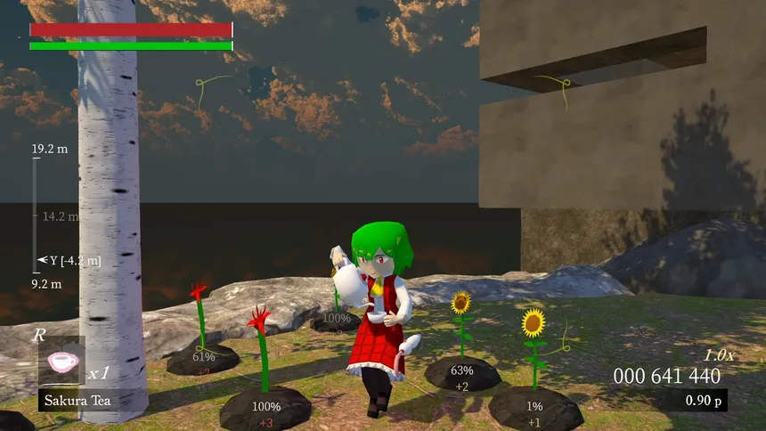 Скриншот 4 к игре Touhou ~ Dreams of a Sunflower