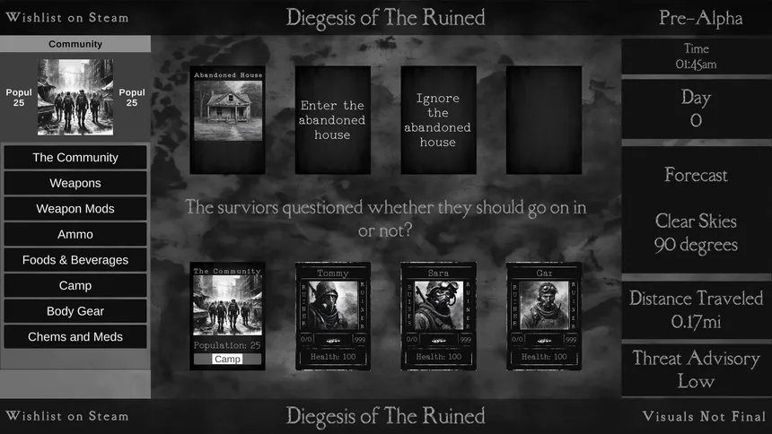 Скриншот 2 к игре Diegesis of The Ruined