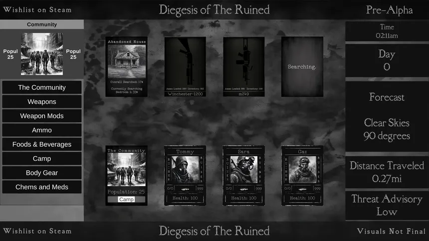 Скриншот 3 к игре Diegesis of The Ruined