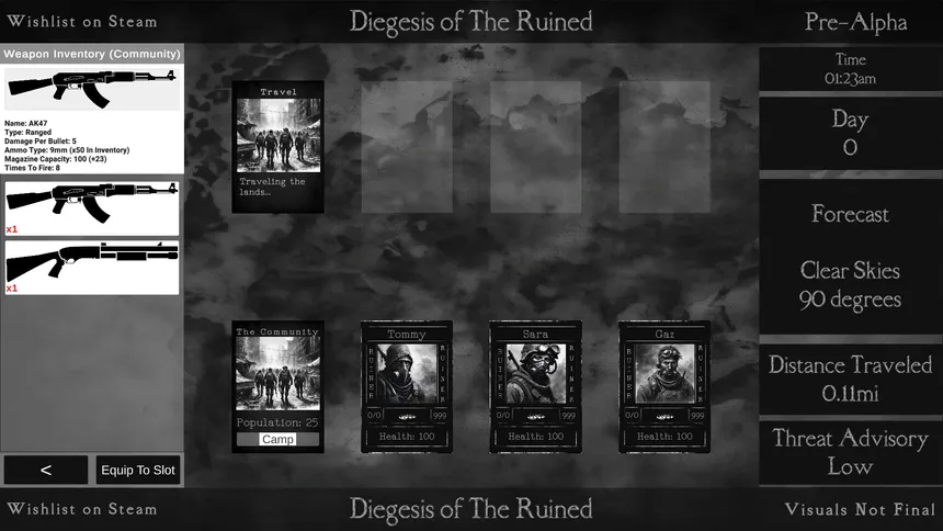Скриншот 4 к игре Diegesis of The Ruined