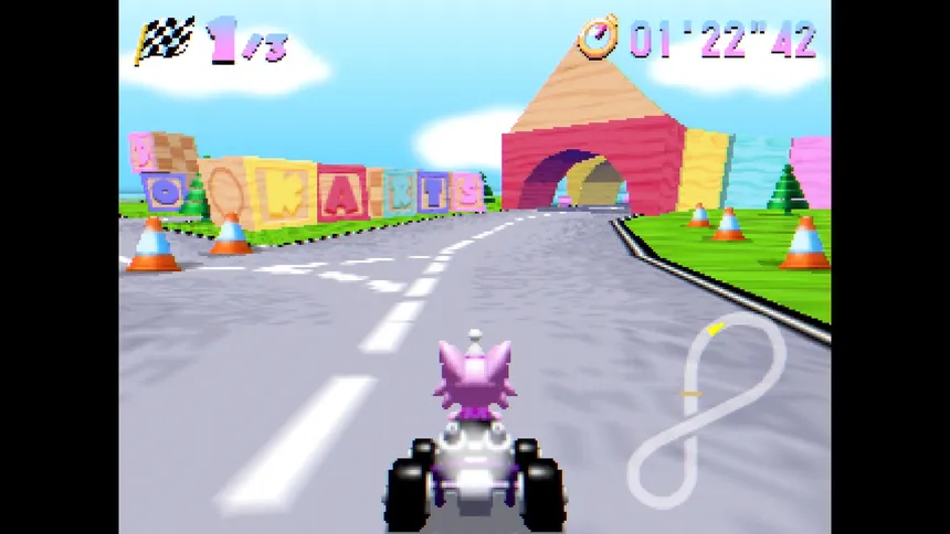 Скриншот 1 к игре Kitty Kart 64