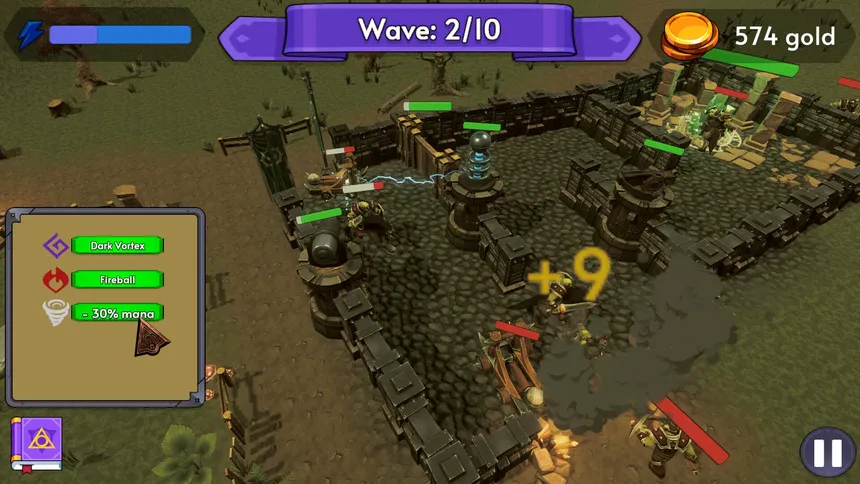 Скриншот 1 к игре Defence of the Arcane Realms